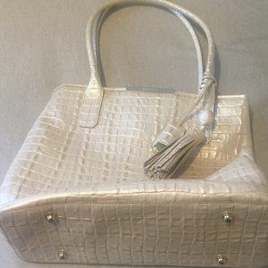 Brahmin Champagne Tote